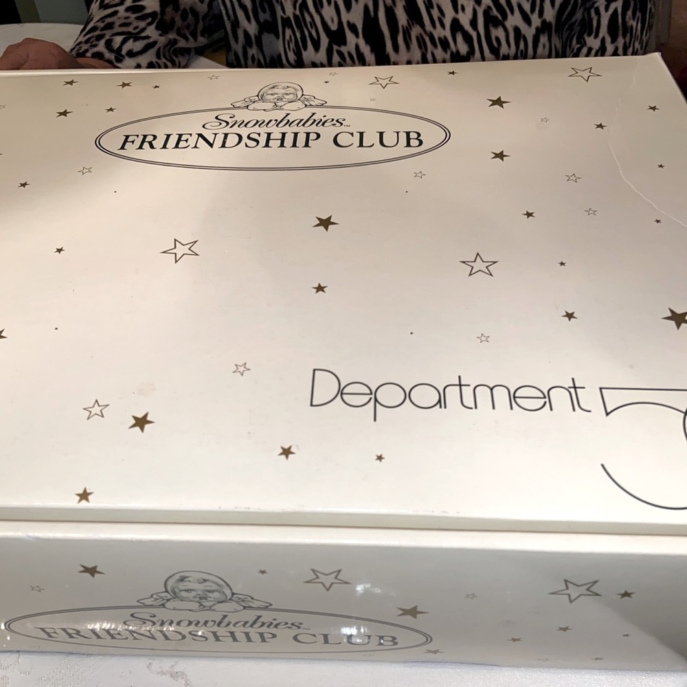 Department 56 Rare Snowbabies Friendship Club 1998 Membership Box Gift Set - Picture 5 of 5
